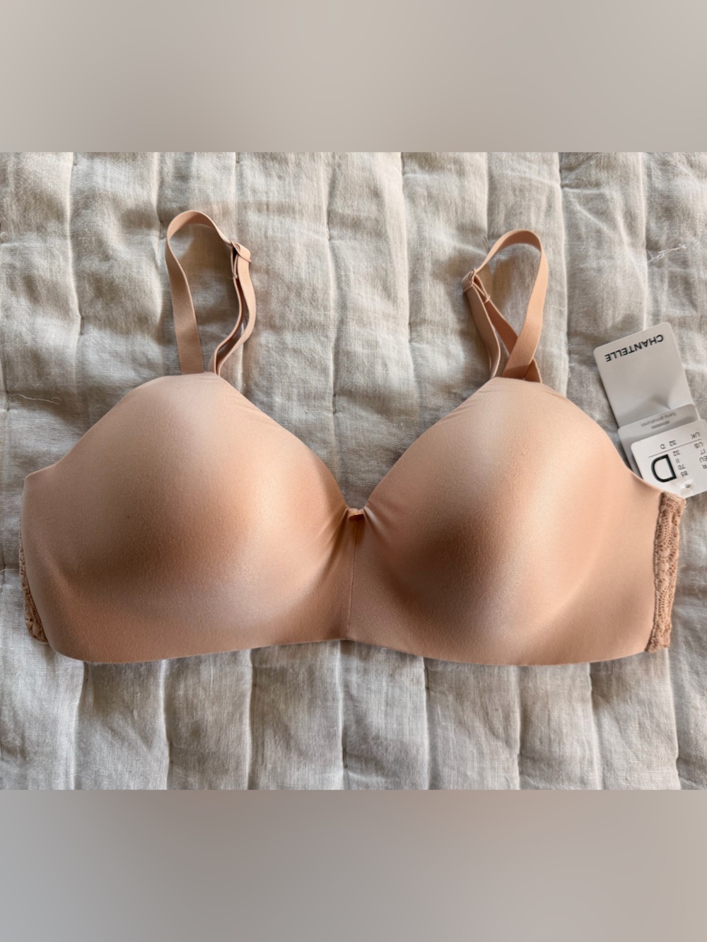 Chantelle Nude Peach Seamless T-Shirt Bra